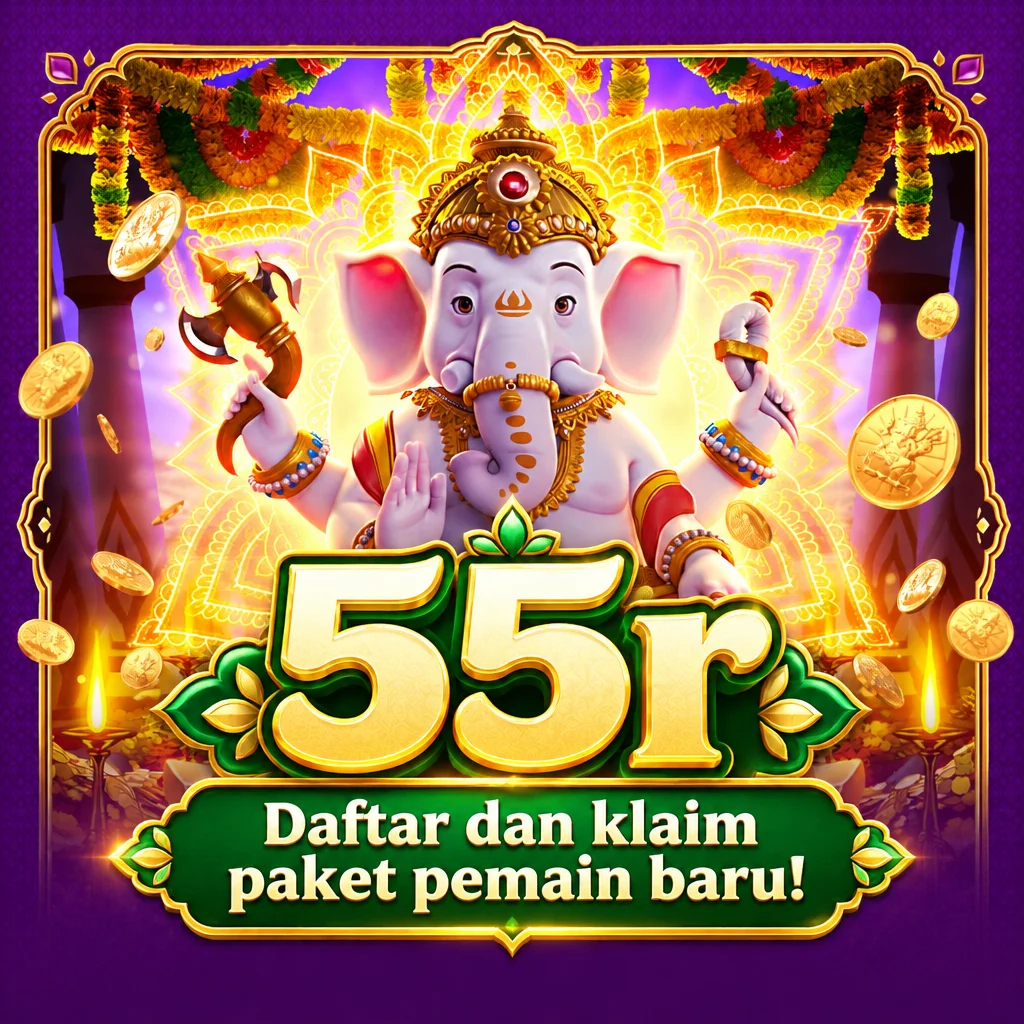 55r · Daftar dan klaim paket pemain baru!