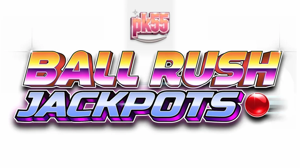 Tampilan antarmuka permainan Ball Rush Jackpots pada layar ponsel pintar